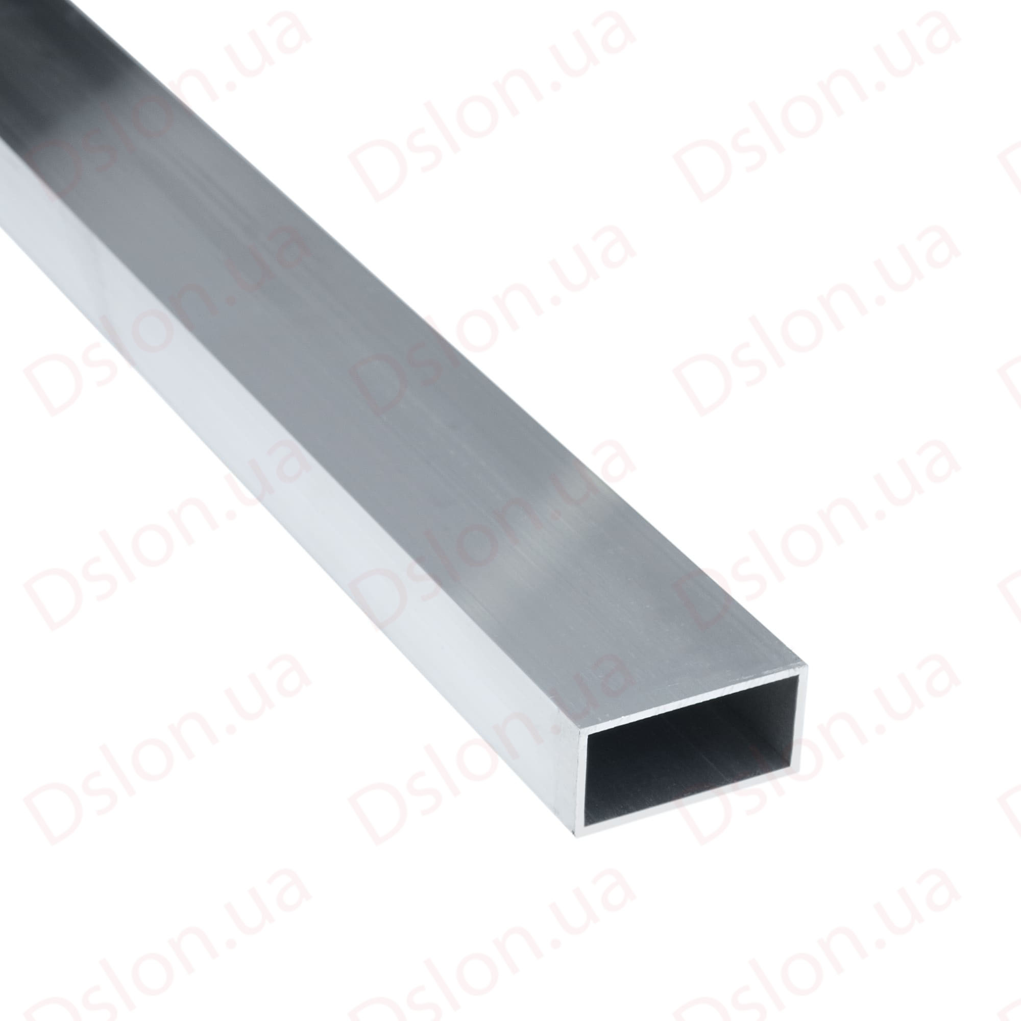 Профіль алюмінієвий прямокутний 20*40*2 Анод-1